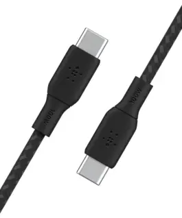 Belkin кабел USB-C to USB-C 100W 3m черен
