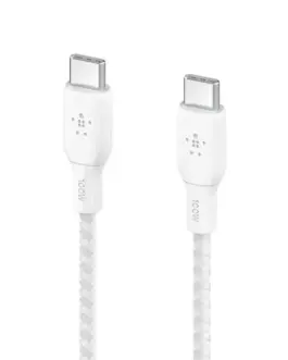 Alternative view of Belkin кабел USB-C to USB-C 100W 3m бял