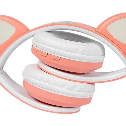 BLOW Wireless headset синtooth 5.0 LED for kids розов ears
