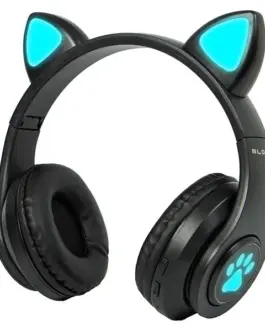 BLOW Wireless headset Bluetooth 5.0 LED for kids черен ears