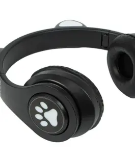Alternative view of BLOW Wireless headset Bluetooth 5.0 LED for kids черен ears