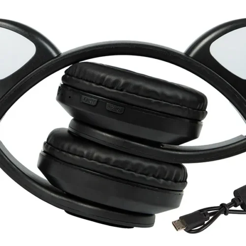 BLOW Wireless headset синtooth 5.0 LED for kids черен ears