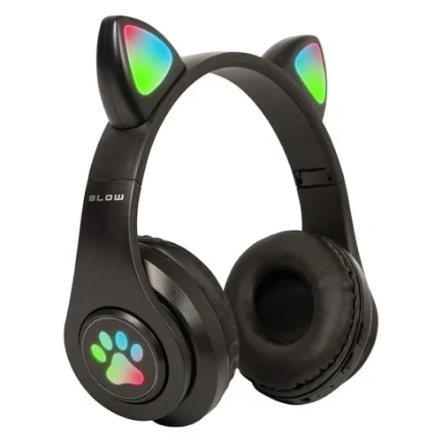 BLOW Wireless headset синtooth 5.0 LED for kids черен ears