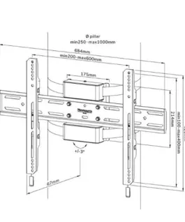 Alternative view of Neomounts стойка за монитор WL30S-910BL16