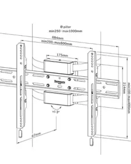 Alternative view of Neomounts стойка за монитор WL30S-910BL16