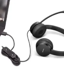 Alternative view of Lenovo USB-A Wiчервен Stereo On-Ear Headset 4XD1K1826