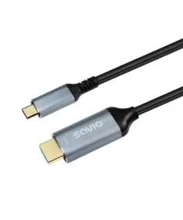 Savio кабел USB-C to HDMI v2.0b