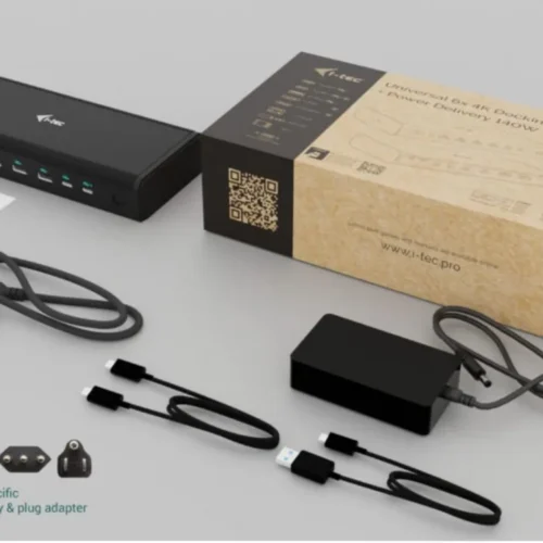 Alternative view of i-tec Universal Docking Station 6x 4K/60Hz Display PD 140W