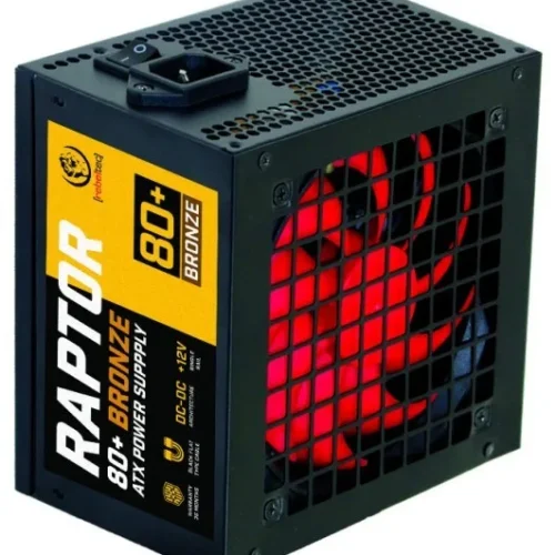 Alternative view of Rebeltec захранващ блок ATX RAPTOR 500W, BRONZE 80+,Single