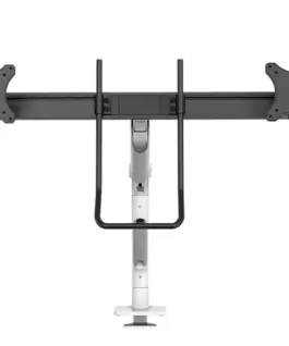Neomounts NEXT One Desk Mount double display crossbar (topfix clamp)