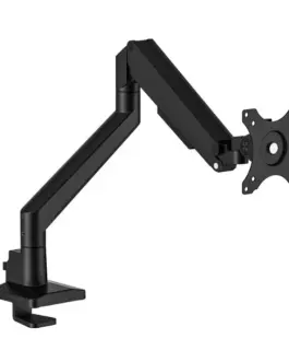 Alternative view of Neomounts DS70-250BL1 NEXT Slim Desk Mount 17-35 inch 9KG 75x75-100x100 PIVOT +90/-90 H:21.5-49.5