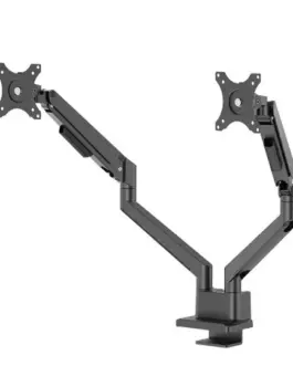 Neomounts DS70-250BL2 NEXT Slim double display 17-32inch 75x75-100x100 9kg 5lat Gw Gas Spring