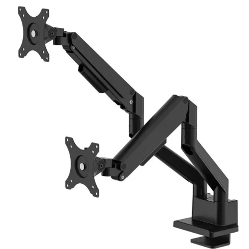 Alternative view of Neomounts DS70-250BL2 NEXT Slim double display 17-32inch 75x75-100x100 9kg 5lat Gw Gas Spring