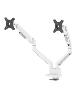 Neomounts DS70-250WH2 NEXT Slim double display 17-32 inch 9kg 75x75-100x100 1800-4000R