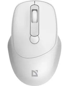 Defender WIRELESS мишка SILENT C LICK FEAM бял