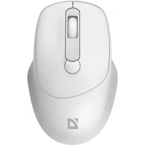 Defender WIRELESS MOUSE SILENT C LICK FEAM бял