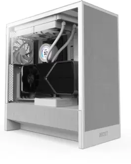 NZXT кутия за компютър NZXT H5 FLOW RGB MIDI TOWER WINDOW