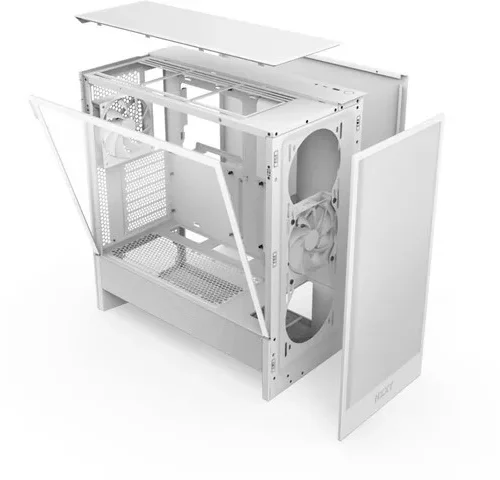 NZXT кутия за компютър NZXT H5 FLOW RGB MIDI TOWER WINDOW