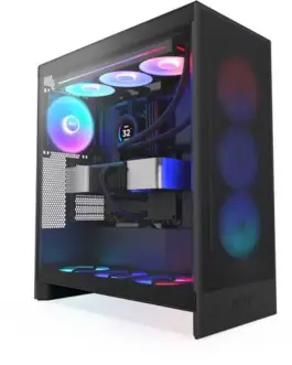 NZXT кутия за компютър NZXT H7 FLOW RGB MIDI TOWER WINDOW