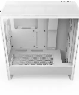 Alternative view of NZXT кутия за компютър NZXT H5 FLOW RGB MIDI TOWER WINDOW