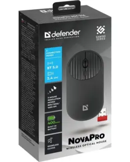 Alternative view of Defender WIRELESS мишка NOWAPRO MM-316 RF черен