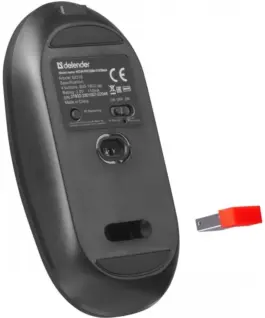 Defender WIRELESS мишка NOWAPRO MM-316 RF черен