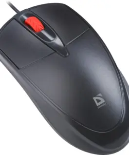 Defender WIчервен мишка SILENT CLIC K ICON MB-057 черен