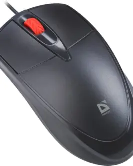 Defender WIчервен мишка SILENT CLIC K ICON MB-057 черен