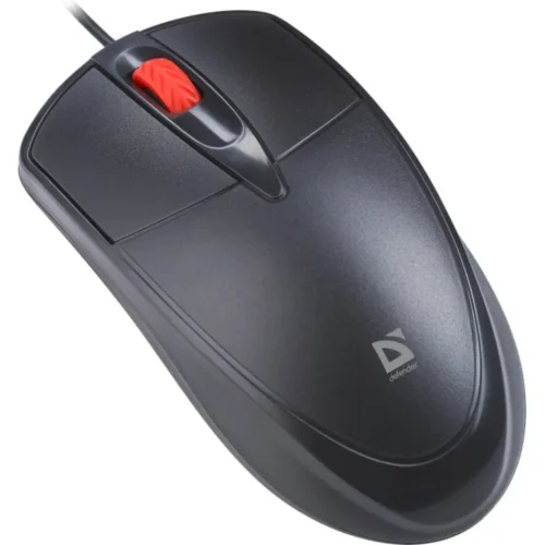 Defender WIчервен MOUSE SILENT CLIC K ICON MB-057 черен