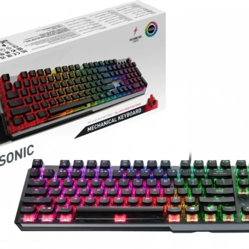 Alternative view of MSI Keyboard Vigor GK71 Sonic червен US