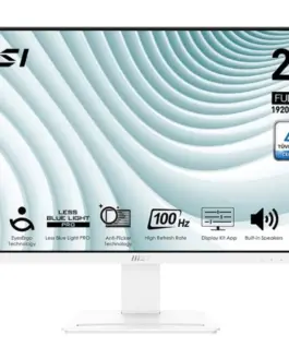 MSI Monitor PRO MP273AW 27 инча LED/FHD/Flat/100Hz/бял