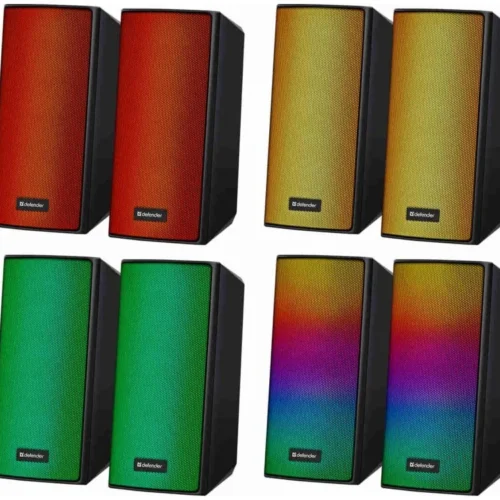 Defender PC SPEAKERS SPITFIRE 2. 0 6W LED USB