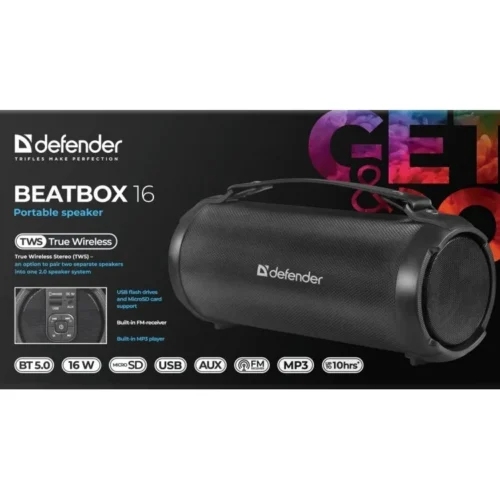 Defender синTOOTH SPEAKER BEATB OX 16W