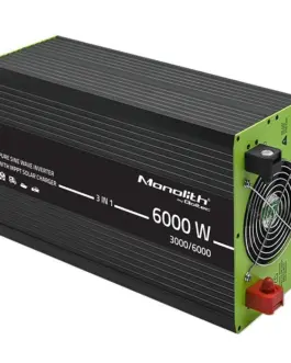 Qoltec 3in1 solar inverter with charging function