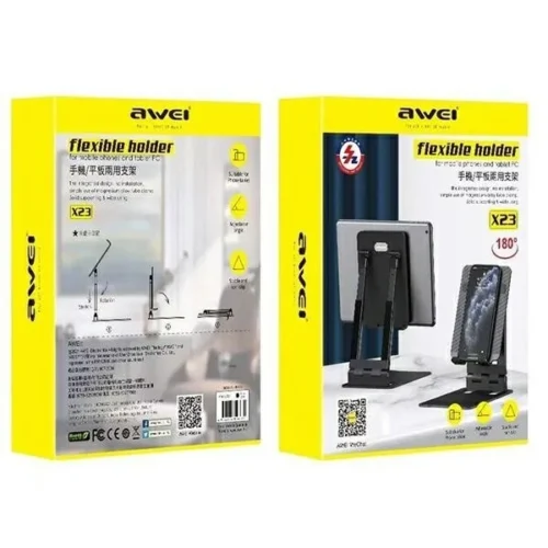 Alternative view of AWEI Universal desk holder черен