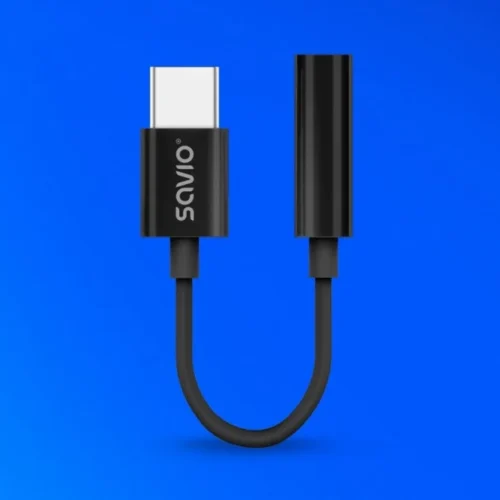 Savio адаптер audio USB-C Jack 3