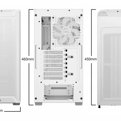 Alternative view of Be quiet! be quiet Pure Base 501 Airflow бял