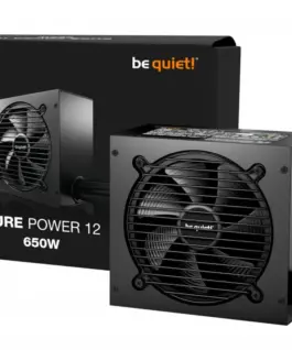 Be quiet! be quiet Pure Power 12 650W ATX 3.1 80PLUS GOL