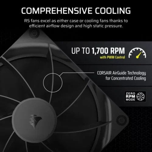 Corsair RS140 140mm Fan Single Pack