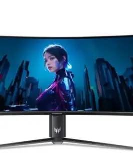 Acer Monitor 57.1 inches Pчервенator Z 57b Curved 7680x2160(DUAL UHD 4K) 32:9 120Hz HDR1000 400cd/m2 DP HDMIx3 USBx4 USB-C