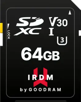 GOODRAM памет card SD IRDM 64GB UHS-I U3