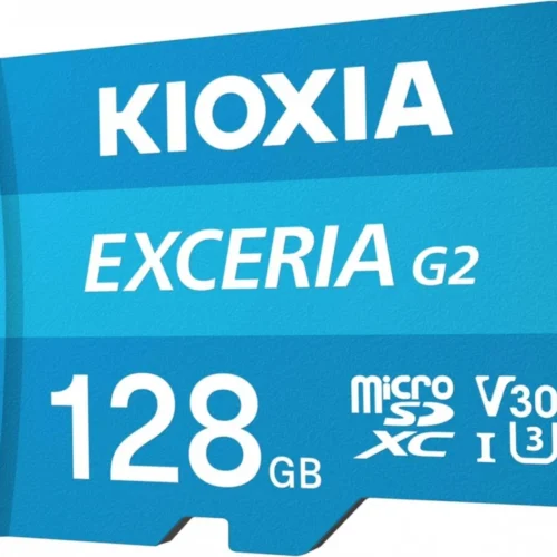 Kioxia Card microSD 128GB Gen2 UHS-I U3 V30 адаптер Exceria