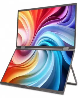 Acer Monitor преносим dual 16 инча PD163Qbmiuux IPS 250cd/m2 miniHDMI USB-C 15KG