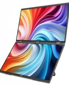 Acer Dual IPS mobile монитор 19 inch PD193QEbmiuux FHD 16:9 MAT 4MS 250NIT 100MLN:1 HDMI 2xUSB-C SPEAKERS