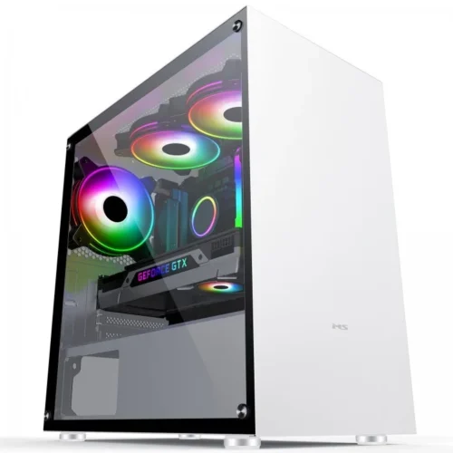 MS PC GAMING CASE MS FIGHT ER S301 бял