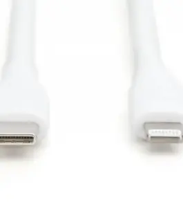 Alternative view of Digitus Lightning to USB-C кабел AK-600110-010-W