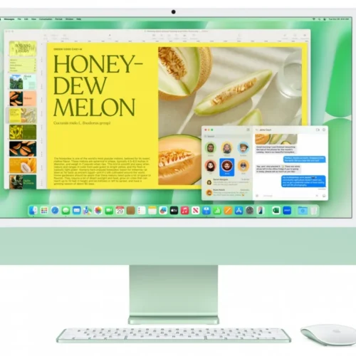 Apple iMac 24 inch: M4 10/10 16GB 256GB SSD - зелен