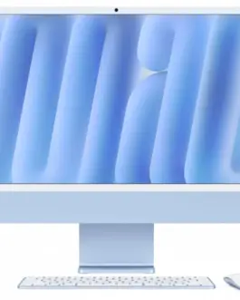 Apple iMac 24 inch: M4 10/10 24GB 512GB SSD - Blue