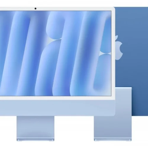 Alternative view of Apple iMac 24 inch: M4 10/10, 24GB, 512GB SSD - Blue