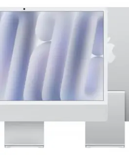 Alternative view of Apple iMac 24 inch: M4 10/10, 16GB, 256GB SSD - Silver Nano